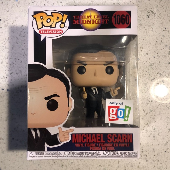 🖤The Office Funko Pop! Threat Level Midnight Michael “Scott” Scarn GO EXCLUSIVE